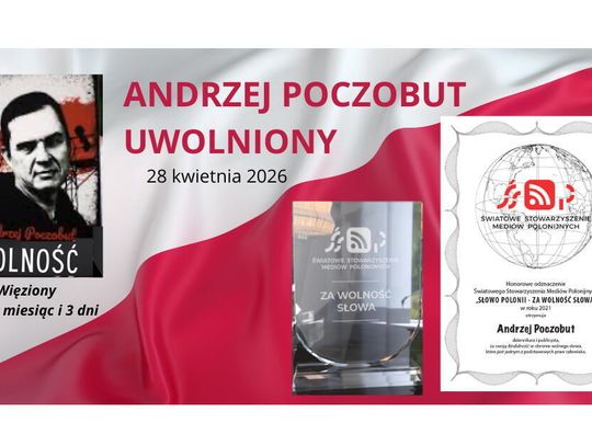 Andrzej Poczobut odzyskał wolność. Zwycięstwo wytrwałości i solidarności.